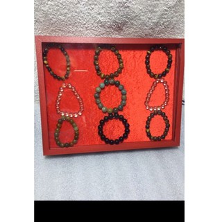 Khay nhung trơn loại lớn 23x31cm 3 màu đỏ, đen, trắng