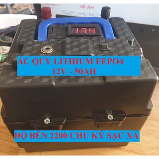 ẮC QUY LITHIUM 12V-50AH - LITHIUM FePO4