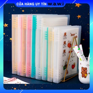 [LƯU TRỮ] Bìa còng đựng hồ sơ (bao gồm tệp giấy và lá nhựa phân nội dung trang)