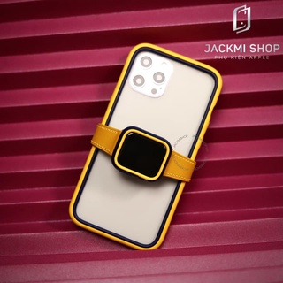 [COMBO 3 MÓN]DÂY DA BÊ SWIFT CHO A.W+ỐP VIỀN IPHONE RHINOSHIELD+ỐP VIỀN APPLE WATCH RHINOSHIELD(DÂY DA BẢO HÀNH 1 NĂM)