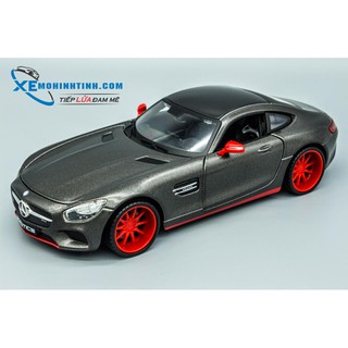 Xe Mô Hình Mercedes Benz Amg Gt Exotics 1:24 Maisto (Xám)