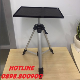 Kệ đỡ máy chiếu 3 chân không bánh xe cheerlux 50cm-150cm, chất liệu hợp kim nhôm nhẹ chắc chắn. chịu lực 10kg