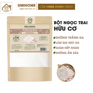 Bột Ngọc Trai đắp mặt nạ hữu cơ UMIHOME nguyên chất 40g | Pearl powder 100% Organic