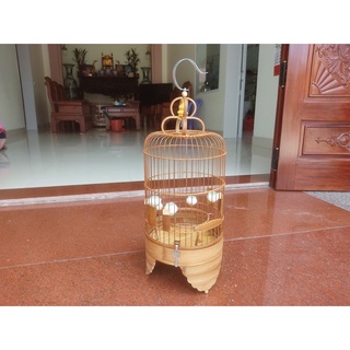 Lồng khuyên trơn trúc xử lí kèm đủ phụ kiện