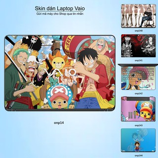 Skin dán Laptop Sony Vaio in hình One Piece nhiều mẫu 17 (inbox mã máy cho Shop)