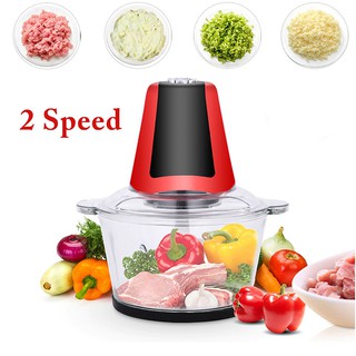 [FREE SHIP] Máy xay thịt, cá, hành, tỏi, các loại rau củ quả cối 3 lít - 2 tốc độ