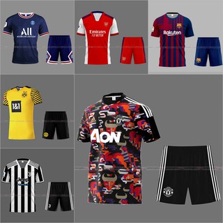 Áo Đá Banh Câu Lạc Bộ 2021 Cực Đẹp - Thun 4 Chiều Xịn Sò - Áo Bóng Đá