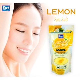 [CHÍNH HÃNG]Muối tắm tẩy tế bào chết Yoko Chanh tươi 300g