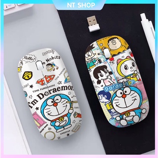 Chuột không dây Doraemon siêu mỏng (tặng kèm pin)