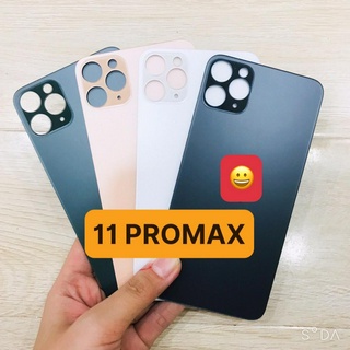 LƯNG VỎ DÙNG CHO MÁY IPHONE 11 PRO MAX LỖ CAMERA TO - KÍNH LƯNG IPHONE 11 PRO MAX - ỐP LƯNG KÍNH IPHONE 11 PRO MAX