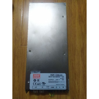 Nguồn Meanwell 24V-41.7A 1000W, 24V-62.5A  1500W, 24V-31.3A 750W . Meanwell SE-1000-24 SE-1500-24 RSP-1000-24.