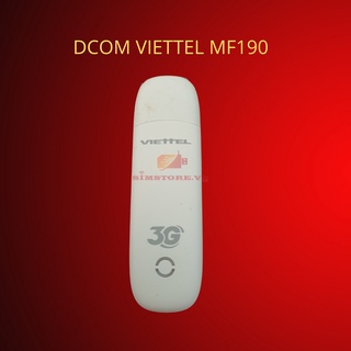 Dcom 3G Viettel , Dcom Viettel MF190S đã qua sử dụng