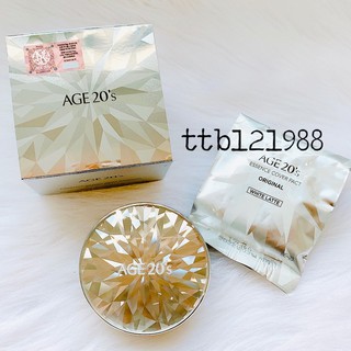Phiên Bản Kim Cương Phấn Tươi AGE 20's Essence Cover Pact Original SPF 50+ PA+++