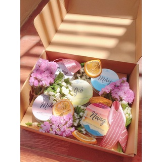 [ In Thiệp Free] Set Quà Tặng Nến Thơm Set Quà Tặng Sinh Nhật Doanh Nghiệp Nhận Order Theo Yêu Cầu