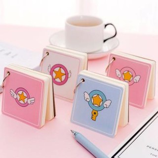 Sổ note flashcard card captor sakura FC1 sổ note cute