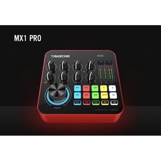 Sound Card TAKSTAR MX1-PRO Thu âm Livestream chuyên nghiệp mẫu mới nhất 2021 bảo hành 1 năm