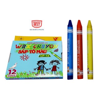 Sáp tô màu WAX CRAYON CP12