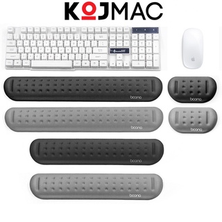 Thanh Kê Tay Gõ Bàn Phím Đệm Silicon Boona hỗ trợ chống mỏi cổ tay khi sử dụng máy tính lâu