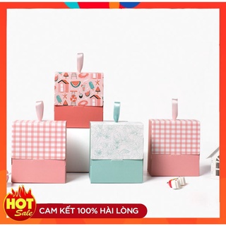 [CÓ SẴN] HỘP GIẤY HỘP QUÀ TẶNG ĐỰNG BÁNH KẸO, TRANG SỨC NGỌT NGÀO DỄ THƯƠNG VALENTINE BẠN THÂN BFF 221PA018