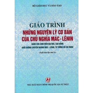Sách - Giáo trình những nguyên lý cơ bản của chủ nghĩa mác lê nin