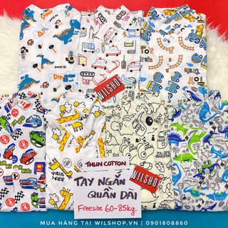 (60-85kg: T.NGẮN - Q.DÀI) ĐỒ NGỦ PIJAMA THAILAND CAO CẤP 6085ND