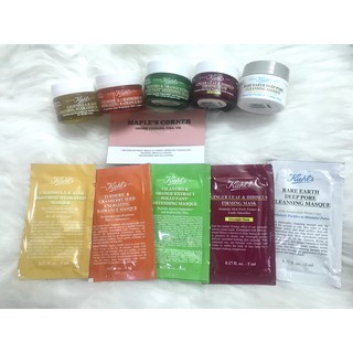 Mặt nạ Kiehls Mask Kiehl's đất sét-ngò- nghệ- cúc- gừng 5ml