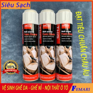 [ Siêu Sạch ] Chai xịt vệ sinh nội thất ô tô, Làm sạch ghế Sofa, ghế da, ghế Nỉ, Ghế Vải Foam Cleaner Chính Hãng THIS