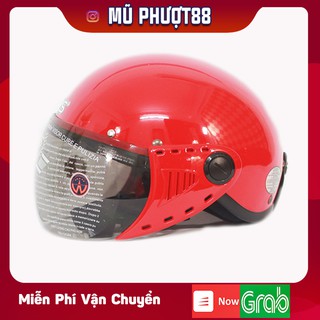 Mũ bảo hiểm GRS A08K (Đỏ bóng)