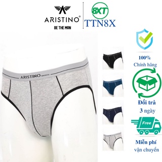 Quần lót nam, sịp nam⚡ARISTINO⚡kiểu dáng tam giác, thiết kế basic, chất liệu 100% coton cao cấp - ABF16-15