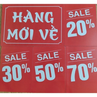 Bảng hàng mới về,bảng xả hàng,biển sale chuyên dùng cho shop