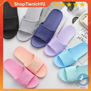 Dép nam nữ đi trong nhà siêu xinh, Dép lê chống trơn trượt, siêu nhẹ, êm chân, độ bền cao, đi mưa nhà tắm văn phòng -du5
