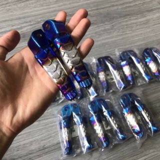 Gác chân sau nhôm mạ Titan 7 màu