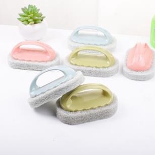 BÀN CHẢI CHÀ VỆ SINH NHÀ BẾP - Mút Xốp Bọt Biển Có Tay Cầm Cọ Rửa Nồi, Chảo