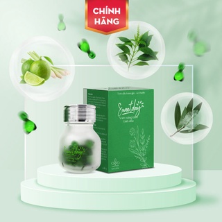 Viên xông tắm hương tràm trà - sả chanh Sweetday - Viên xông tắm tinh dầu tự nhiên, mang lại cảm giác thư thái, dễ chịu