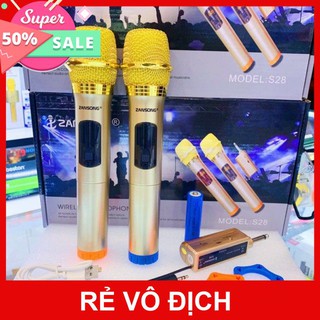 [XK][FREESHIP] MICRO KARAOKE KHÔNG DÂY ZANSONG S28 ĐA NĂNG [HCM]