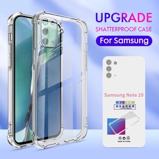 [Loại dày] Ốp silicon dẻo chống sốc cho Samsung Galaxy S8 S9 S10 S20 S21 S22 Plus Note 8 9 10 20 Ultra