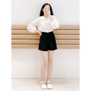 Áo kiểu babydoll tay dài phồng THE CIU - Aner Top