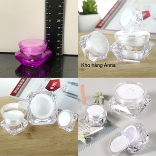 (HÀNG NHập) HỦ ĐỰNg KEM 10g - HỦ KIM CƯƠNG - HỦ CHIẾT KEM