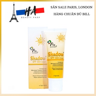 Kem Chống Nắng Fixderma Shadow Cream SPF 50+ Cho Da Dầu Mụn Chính Hãng 75g