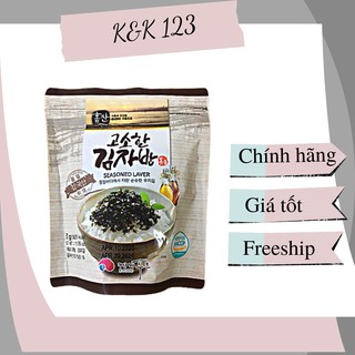Rong biển trộn cơmRong biển vụn Hàn QuốcKhối lượng 50G/Xé ra ăn liền hoặc ăn với cơm/Vị oliu/Thơm ngon/Bổ dưỡng