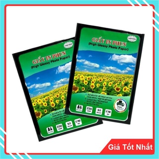 Giấy In Ảnh Bóng 1 Mặt Mạnh Hưng- Nguyên Liệu Giấy Cao Cấp, Độ Phân Giải Đều, Sắc Nét