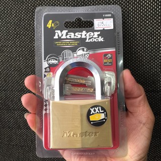 [Q5.HCM] Khóa Master Lock 1165 D thân đồng rộng 60mm dầy XXL càng chống cắt - MSOFT