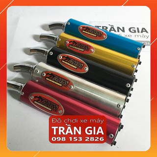 Lon pô AHM gắn xe xì po 2 thì, bô độ nova dash, pô tăng xipo