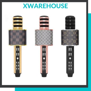 [Mã ELHACE giảm 4% đơn 300K] Micro Karaoke Bluetooth SD18 chính hãng âm thanh vang