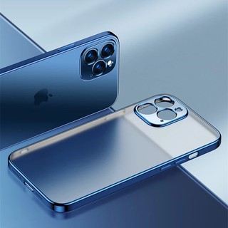 Ốp Điện Thoại silicone Mạ Điện Cho iPhone 12 11 Pro Max Mini X XR XS 7 8 Plus SE 2020