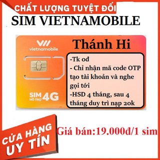 Sim vietnamobile gói cước thánh hi nhận mã code otp