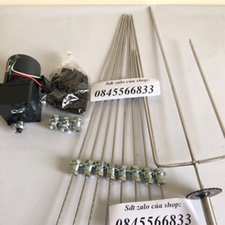 Mô tơ giảm tốc 220v 15w - chế lò quay tự động - mô tơ hàng Nhật bãi