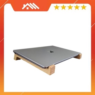 [Mã LIFEBKA5 giảm 10% tối đa 1 Triệu đơn 500k] Kệ gỗ kê Laptop / Chân đế tản nhiệt, Giá đỡ Macbook, Ipad,chống trượt