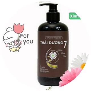 dầu gội thái dương 7 chai 480ml kiểu dáng chai mới đẹp hơn và dễ sử dụng ( yên tâm hàng chính hãng sao thái dương )