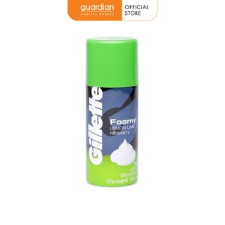 Bọt cạo râu hương chanh Gillette Foamy Lemon Lime (175g)